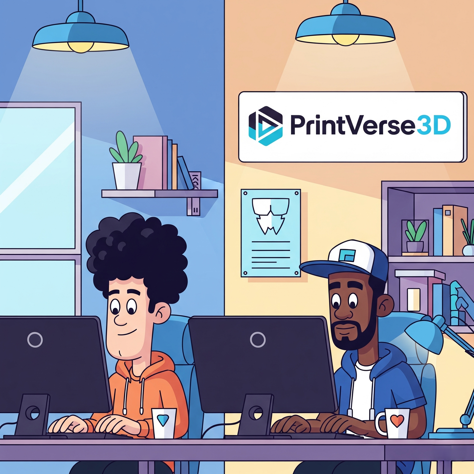 Produto de Lançamento da PrintVerse3D